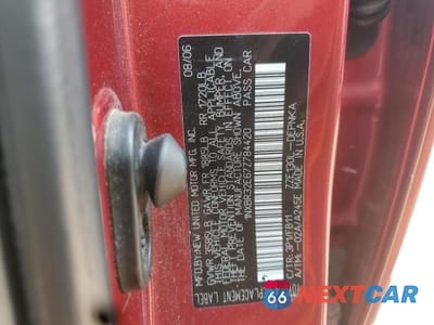 Zdjęcie 12 z 12 samochodu: 2007 TOYOTA COROLLA LE VIN:1NXBR32E67Z784420 - miniatura