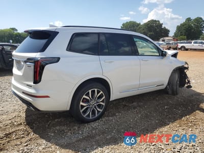 Trzecie zdjęcie samochodu z tyłu: 2024 CADILLAC XT6 SPORT PLATINUM VIN:1GYKPHRS2RZ757640 - miniatura