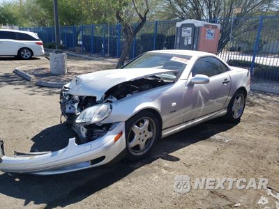 2000 MERCEDES-BENZ SLK 230 KOMPRESSOR WDBKK47F5YF160614 - główne zdjęcie licytacji z USA - miniatura