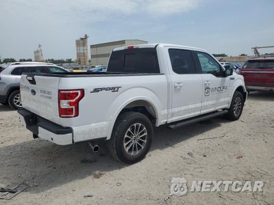 Trzecie zdjęcie samochodu z tyłu: 2018 FORD F150 SUPERCREW VIN:1FTEW1EG4JKF40571 - miniatura