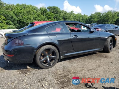 Trzecie zdjęcie samochodu z tyłu: 2009 BMW 650 I VIN:WBAEA535X9CV92314 - miniatura
