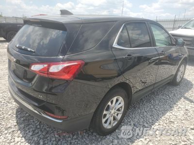 Trzecie zdjęcie samochodu z tyłu: 2021 CHEVROLET EQUINOX LT VIN:2GNAXJEV9M6127571 - miniatura