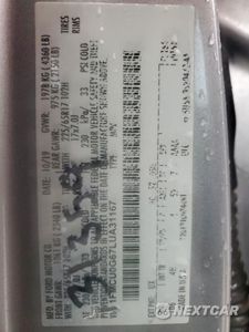 Zdjęcie 12 z 12 samochodu: 2020 FORD ESCAPE SE VIN:1FMCU0G67LUA31167 - miniatura