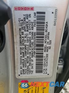 Zdjęcie 12 z 12 samochodu: 2002 LEXUS ES 300 VIN:JTHBF30G320026986 - miniatura