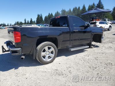 Trzecie zdjęcie samochodu z tyłu: 2014 CHEVROLET SILVERADO K1500 LT VIN:1GCNKREC3EZ253100 - miniatura