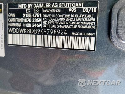 Zdjęcie 12 z 13 samochodu: 2019 MERCEDES-BENZ C 300 VIN:WDDWK8DB9KF798924 - miniatura