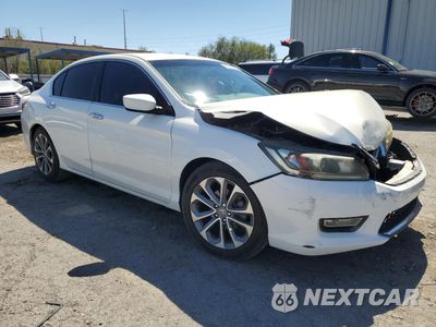Czwarte zdjęcie samochodu z boku: 2013 HONDA ACCORD SPORT VIN:1HGCR2F56DA161570 - miniatura