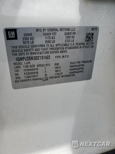 Zdjęcie 13 z 14 samochodu: 2013 CHEVROLET EQUINOX LTZ VIN:1GNFLGEK3DZ131422 - miniatura