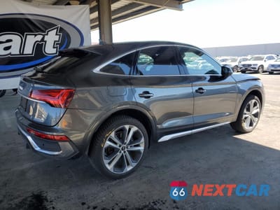 Trzecie zdjęcie samochodu z tyłu: 2021 AUDI Q5 SPORTBACK PREMIUM PLUS VIN:WA15AAFYXM2113478 - miniatura