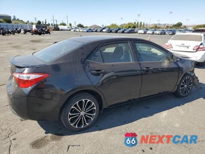 Trzecie zdjęcie samochodu z tyłu: 2015 TOYOTA COROLLA L VIN:5YFBURHEXFP258431 - miniatura
