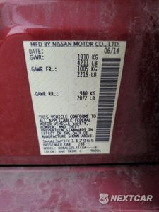 Zdjęcie 12 z 13 samochodu: 2015 NISSAN ALTIMA 2.5 VIN:1N4AL3AP3FC117965 - miniatura