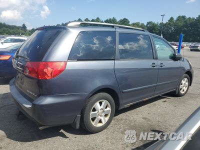 Trzecie zdjęcie samochodu z tyłu: 2007 TOYOTA SIENNA CE VIN:5TDZK23CX7S070325 - miniatura