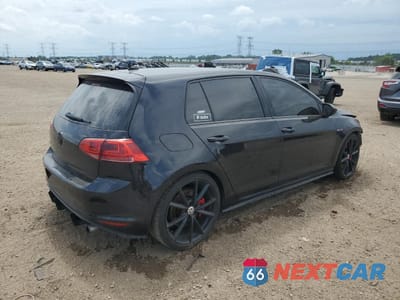 Trzecie zdjęcie samochodu z tyłu: 2017 VOLKSWAGEN GTI S/SE VIN:3VW447AU2HM020336 - miniatura