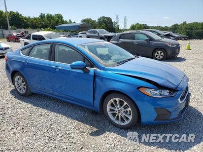 Czwarte zdjęcie samochodu z boku: 2020 FORD FUSION SE VIN:3FA6P0LU9LR119065 - miniatura