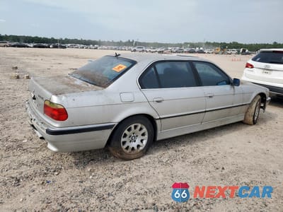 Trzecie zdjęcie samochodu z tyłu: 2001 BMW 740 IL VIN:WBAGH83451DP27923 - miniatura