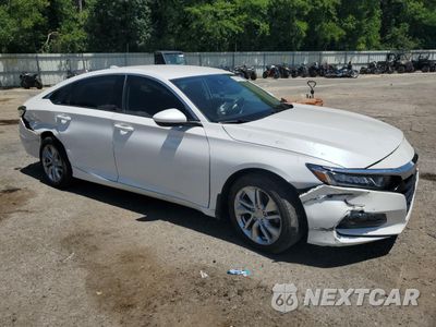 Czwarte zdjęcie samochodu z boku: 2019 HONDA ACCORD LX VIN:1HGCV1F1XKA173057 - miniatura