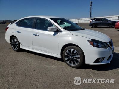 Czwarte zdjęcie samochodu z boku: 2019 NISSAN SENTRA S VIN:3N1AB7AP6KY428671 - miniatura