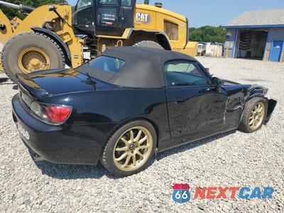 Trzecie zdjęcie samochodu z tyłu: 2001 HONDA S2000 VIN:JHMAP11461T001966 - miniatura
