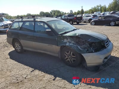 Czwarte zdjęcie samochodu z boku: 2001 SUBARU LEGACY OUTBACK AWP VIN:4S3BH675617617661 - miniatura