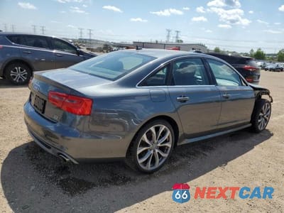 Trzecie zdjęcie samochodu z tyłu: 2014 AUDI A6 PRESTIGE VIN:WAUHMAFC5EN046008 - miniatura