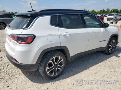 Trzecie zdjęcie samochodu z tyłu: 2023 JEEP COMPASS LIMITED VIN:3C4NJDCN7PT505631 - miniatura