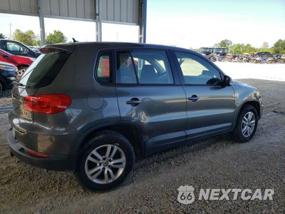 Trzecie zdjęcie samochodu z tyłu: 2013 VOLKSWAGEN TIGUAN S VIN:WVGBV7AXXDW006806 - miniatura