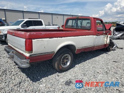 Trzecie zdjęcie samochodu z tyłu: 1987 FORD F150 VIN:1FTDF15N9HNA98406 - miniatura