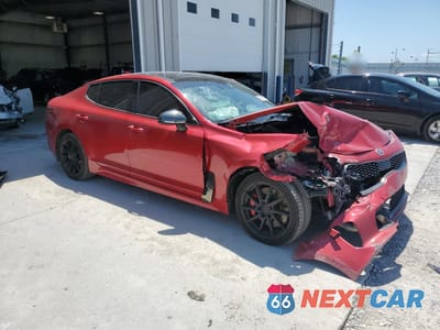 Czwarte zdjęcie samochodu z boku: 2018 KIA STINGER GT2 VIN:KNAE55LC9J6032273 - miniatura