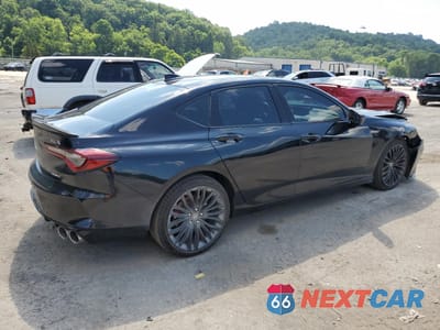 Trzecie zdjęcie samochodu z tyłu: 2023 ACURA TLX TYPE S PMC EDITION VIN:19UUB7F07PA003396 - miniatura
