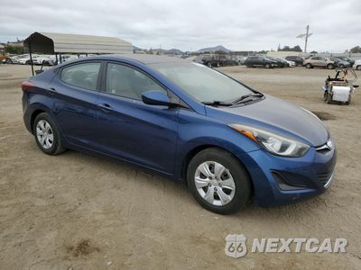 Czwarte zdjęcie samochodu z boku: 2016 HYUNDAI ELANTRA SE VIN:5NPDH4AE5GH781932 - miniatura