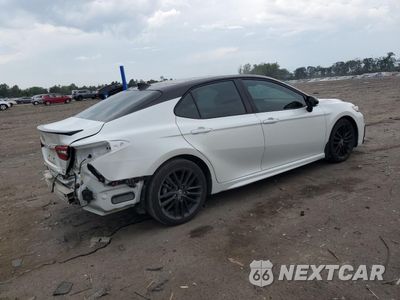 Trzecie zdjęcie samochodu z tyłu: 2021 TOYOTA CAMRY XSE VIN:4T1K61BK3MU046072 - miniatura