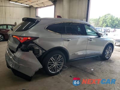 Trzecie zdjęcie samochodu z tyłu: 2024 ACURA MDX ADVANCE VIN:5J8YE1H89RL008941 - miniatura
