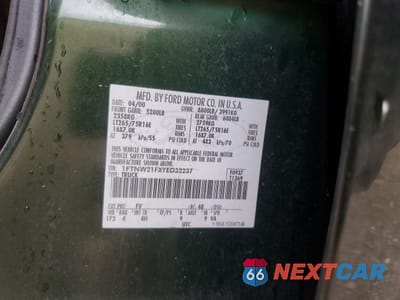 Zdjęcie 12 z 12 samochodu: 2000 FORD F250 SUPER DUTY VIN:1FTNW21FXYED32237 - miniatura