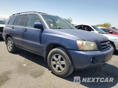 Czwarte zdjęcie samochodu z boku: 2004 TOYOTA HIGHLANDER BASE VIN:JTEDP21A640032629 - miniatura