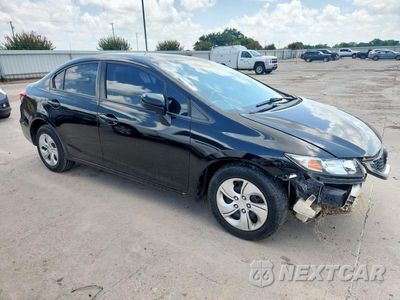 Czwarte zdjęcie samochodu z boku: 2014 HONDA CIVIC LX VIN:19XFB2F58EE040568 - miniatura