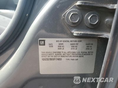 Zdjęcie 12 z 12 samochodu: 2009 SATURN AURA XE VIN:1G8ZS57BX9F174653 - miniatura