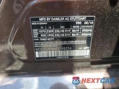 Zdjęcie 13 z 13 samochodu: 2015 MERCEDES-BENZ GLA 250 VIN:WDCTG4EB6FJ148256 - miniatura