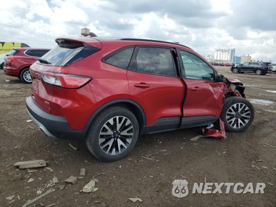 Trzecie zdjęcie samochodu z tyłu: 2020 FORD ESCAPE SE SPORT VIN:1FMCU9BZ1LUA63408 - miniatura