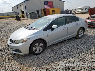 2013 HONDA CIVIC LX 19XFB2F58DE063539 - główne zdjęcie licytacji z USA - miniatura