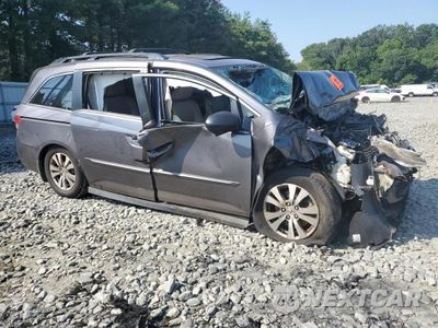 Czwarte zdjęcie samochodu z boku: 2015 HONDA ODYSSEY EXL VIN:5FNRL5H66FB067474 - miniatura