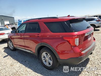 Drugie zdjęcie samochodu z przodu: 2020 FORD EXPLORER XLT VIN:1FMSK8DH1LGA16099 - miniatura