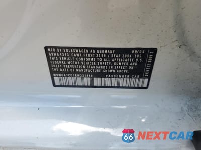 Zdjęcie 12 z 15 samochodu: 2024 VOLKSWAGEN GTI S VIN:WVWGA7CD1RW231440 - miniatura