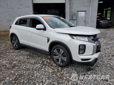 Czwarte zdjęcie samochodu z boku: 2020 MITSUBISHI OUTLANDER SPORT ES VIN:JA4AR3AU8LU004902 - miniatura