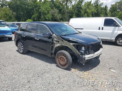Czwarte zdjęcie samochodu z boku: 2015 ACURA MDX TECHNOLOGY VIN:5FRYD3H62FB005033 - miniatura