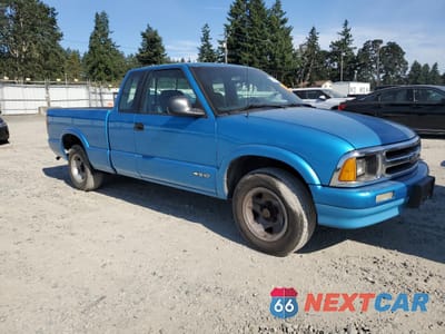 Czwarte zdjęcie samochodu z boku: 1994 CHEVROLET S TRUCK S10 VIN:1GCCS19Z0R8193652 - miniatura