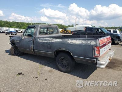 Drugie zdjęcie samochodu z przodu: 1989 DODGE D-SERIES VIN:1B7FE06Y1KS178502 - miniatura