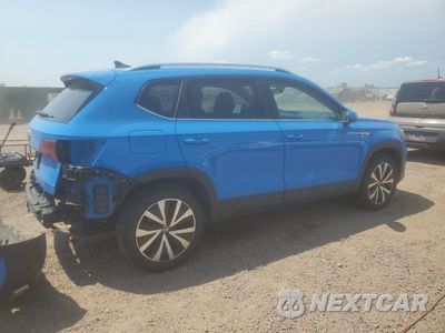 Trzecie zdjęcie samochodu z tyłu: 2023 VOLKSWAGEN TAOS SE VIN:3VVSX7B22PM313801 - miniatura
