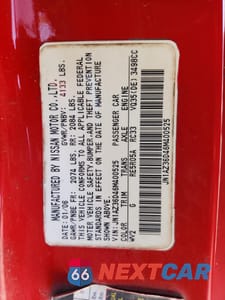 Zdjęcie 13 z 13 samochodu: 2006 NISSAN 350Z ROADSTER VIN:JN1AZ36D46M400525 - miniatura