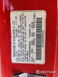 Zdjęcie 13 z 13 samochodu: 2006 NISSAN 350Z ROADSTER VIN:JN1AZ36D46M400525 - miniatura