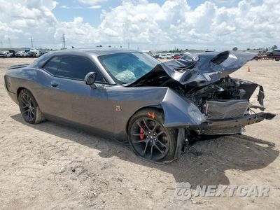 Czwarte zdjęcie samochodu z boku: 2022 DODGE CHALLENGER R/T SCAT PACK VIN:2C3CDZFJ0NH253879 - miniatura